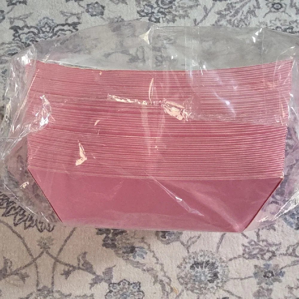 Set of Dusty Rose Pink Party Favor Bags